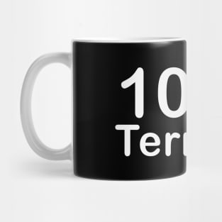 Terrified, funny gifts for people who have everything. Mug